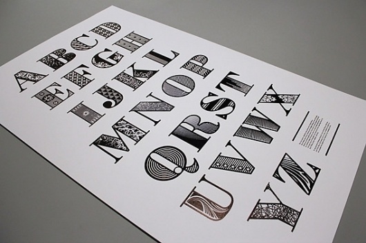 Creative Review - Bodoni Decorated #typography