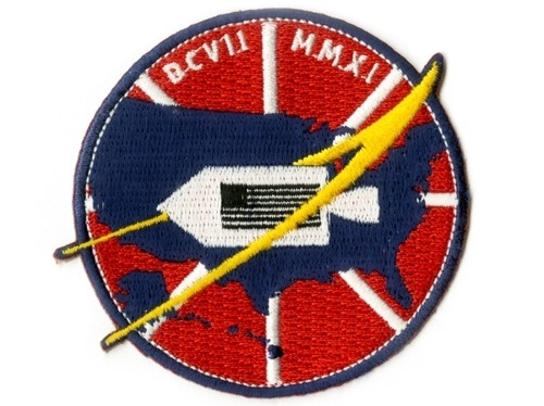 DCVII | MMXI - TRASH #nasa #design #patch