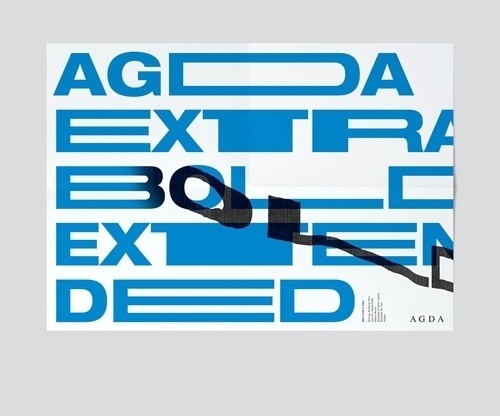 Design Envy · Agda Extra Bold Extended: Toko #extra #bold #invitation #typography