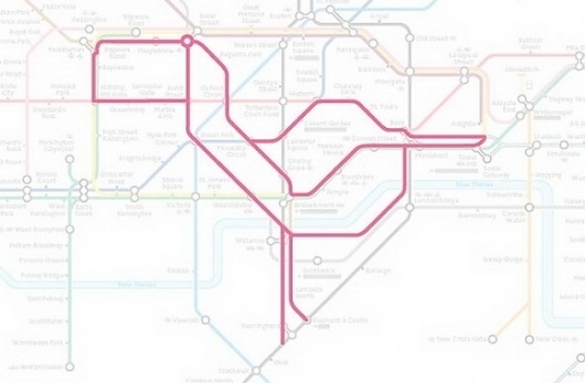 Subway Animals » Design You Trust – Design and Beyond! #subway #drawings #map #bird