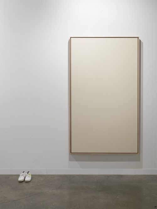 ANN CATHRIN NOVEMBER HØIBOArt Basel Miami Beach 2011 Leatherette on wooden stretcher /wooden frame #picture #shoes #space