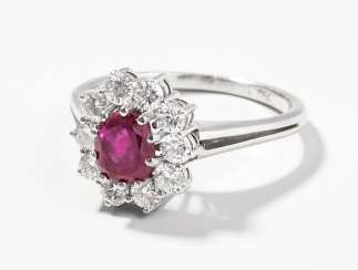 Burmarubin-Brillant-Ring