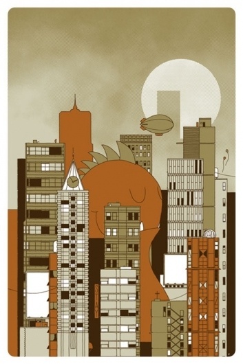 grain edit · IC Full Circle Show at Super7 #illustration