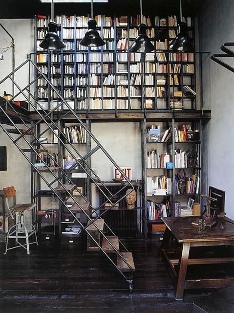 Airows #stairs #bookcases #interiors #architecture