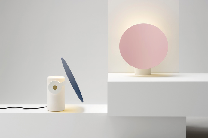 Polar desk lamp white rossgradam australia design luxury deluxe light design inspiration designblog www.mindsparklemag.com shop online minds