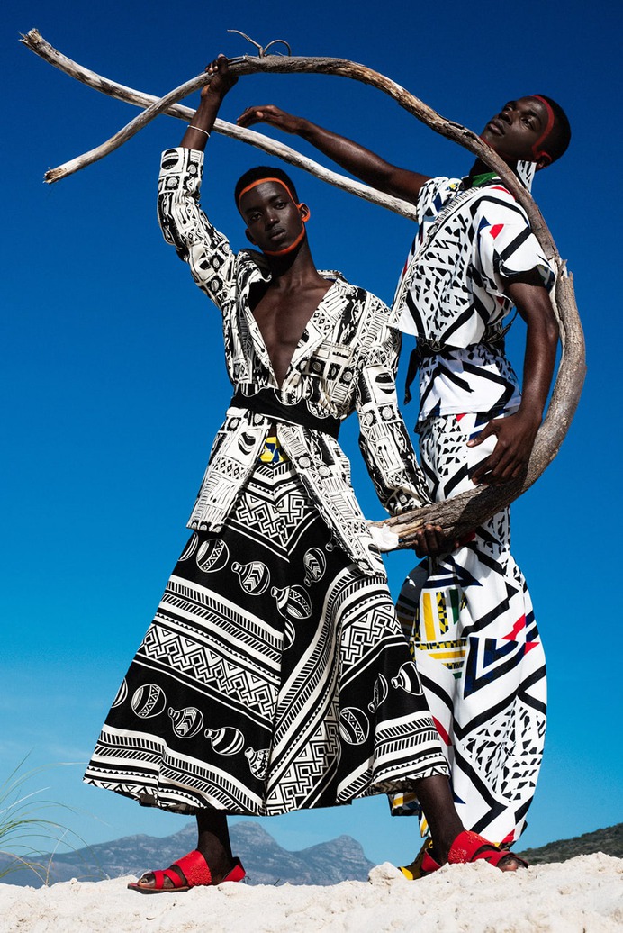 Africa-Is-Now-magazine - Mindsparkle Mag Elena Iv-skaya is the owner of this colorful project for Africa Is Now Magazine. It is a fashion photography series, which features a new collection of the South African brand Imprint. #logo #packaging #identity #branding #design #color #photography #graphic #design #gallery #blog #project #mindsparkle #mag #beautiful #portfolio #designer
