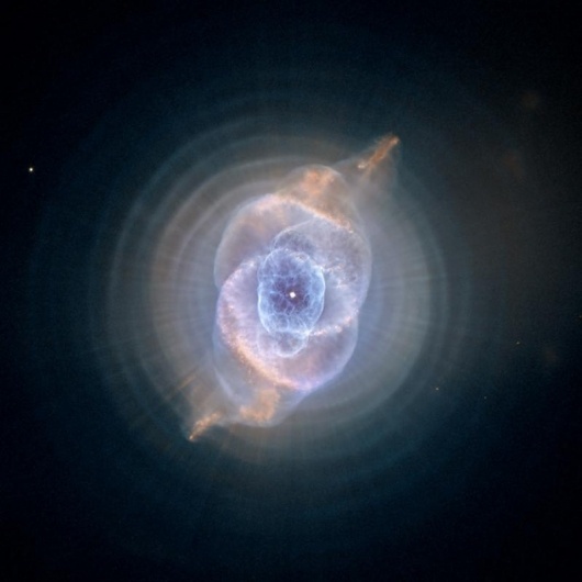 HubbleSite - Picture Album: The Cat's Eye Nebula: Dying Star Creates Fantasy-like Sculpture of Gas and Dust #universe #nebula #nasa #cat #eye