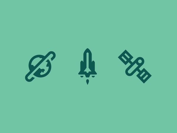 Icons from Outer Space #pictogram #icon #design #picto #symbol