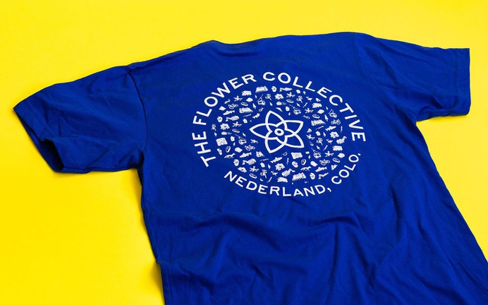 The Flower Collective - Mindsparkle Mag Jonny Black, Richard Roche & Chris von Burske designed The Flower Collective – a cannabis company based in the small mountain town of Nederland, Colorado. #logo #packaging #identity #branding #design #color #photography #graphic #design #gallery #blog #project #mindsparkle #mag #beautiful #portfolio #designer