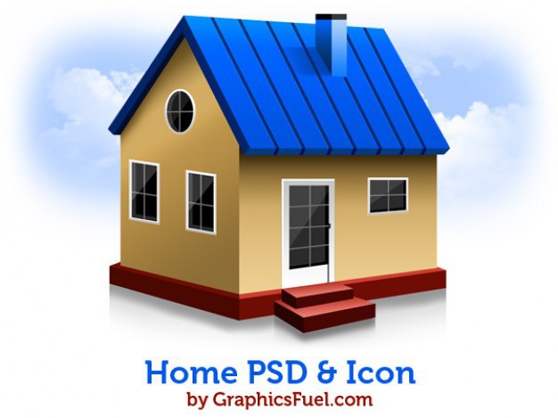 Home psd & icons Free Psd. See more inspiration related to Icon, Home, Icons, Psd, Home icon and Horizontal on Freepik.