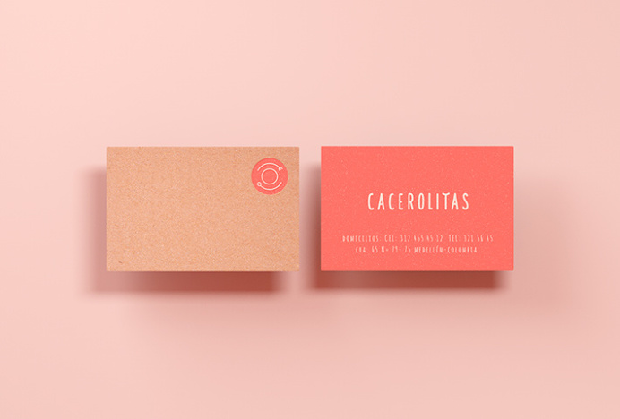 Cacerolitas by Robinsson Cravents #graphic design #stationary #print #business card