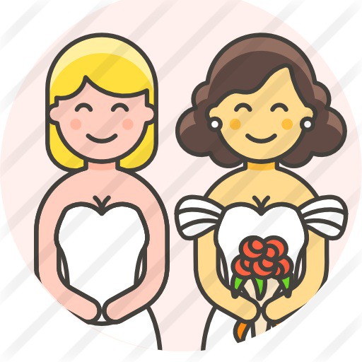 See more icon inspiration related to love and romance, lesbian, homosexual, wedding, love and people on Flaticon.