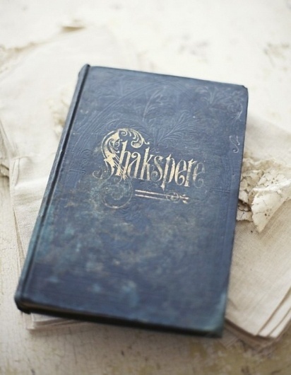 shakespear pictoral edition by sadieolive on Etsy #lettering #book #cover #vintage #type #typography