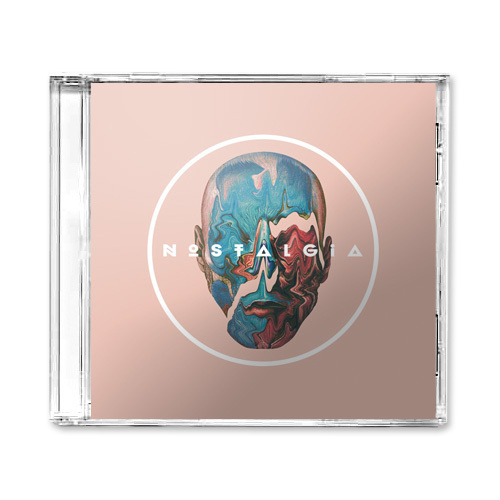 Nostalgia XXXI CD Cover #music #identity #branding #typography