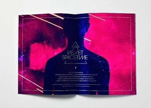 ▲Velvet Spacetime on the Behance Network #design #space #direction #photography #art #music #editorial #fashion