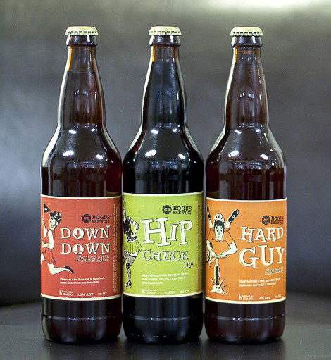 Bogus Brewing #packaging #beer #label #bottle