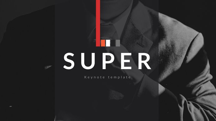 Super - Clean & Simple Keynote Template by 5yue | GraphicRiver