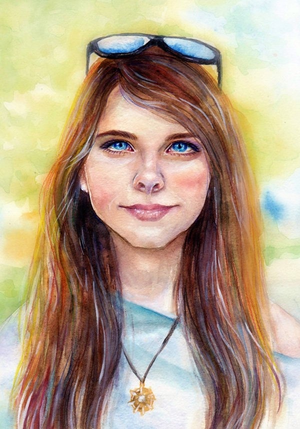 Watercolor Paintings Ideas by Lina