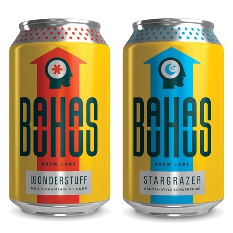 Bauhaus Brew Lab Cans #packaging #beer #can #label