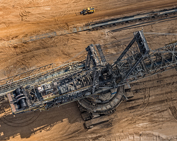 AERIAL VIEWS COAL MINING (13) #tech #machine #aerial #bernhard #mining #photography #lang #technology