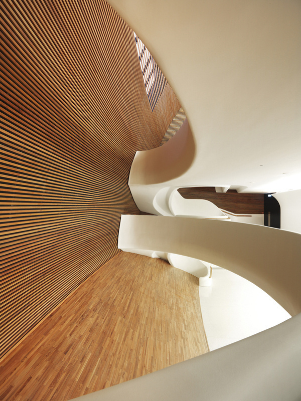 CJWHO ™ (Bahrain National Theatre by AS.Architecture...) #theatre #design #interiors #wood #architecture