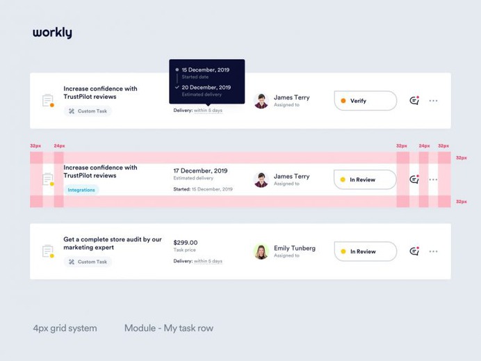 Workly – Grid System