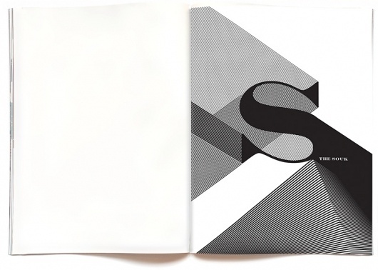 alef_souk.jpg (JPEG Image, 813x580 pixels) #design #graphic #magazine #typography