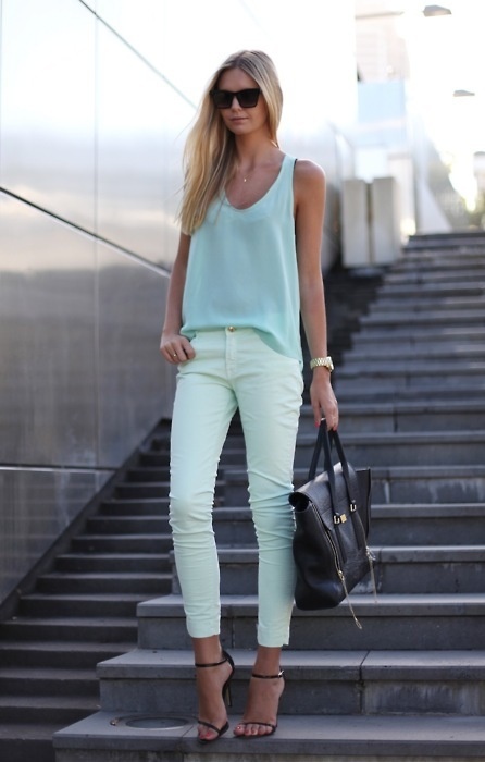 HIGH ROAD.LOW ROAD #fashion #mint #green