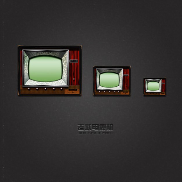 Old tv in three sizes Free Psd. See more inspiration related to Vintage, Icon, Tv, Old, Psd, Television, Material, Three, Tv icon, Sizes and Psd material on Freepik.