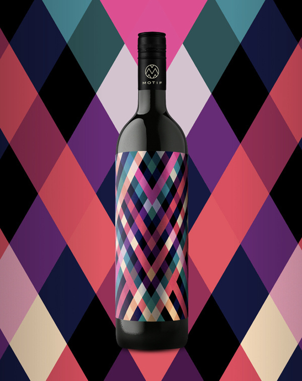 10_17_13_MotifWine_4.jpg #bottle #packaging #design #color #wine #geometric