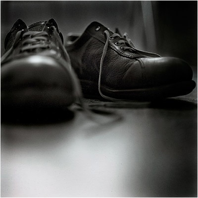 ready to go | Flickr: Intercambio de fotos #white #black #minimalism #shoe #photography #and