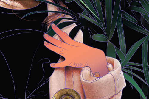 Olive tattoo. Detail by Maria Umiewska