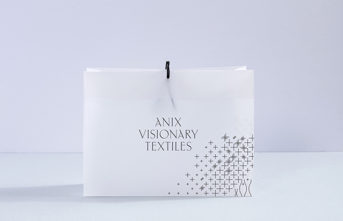 Anix Visionary Textiles branding parametro studio monterrey mexico mindsparkle mag PRINT stationery business card logo logotype corporate de