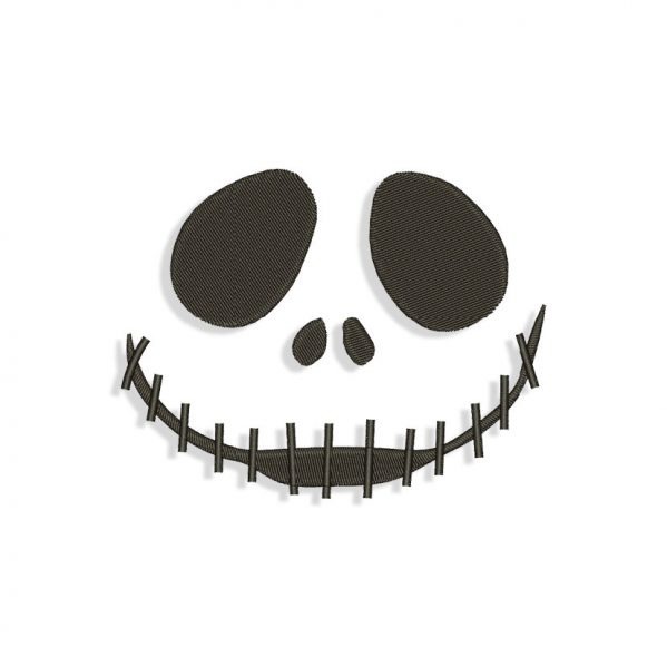 Jack Skellington embroidery design