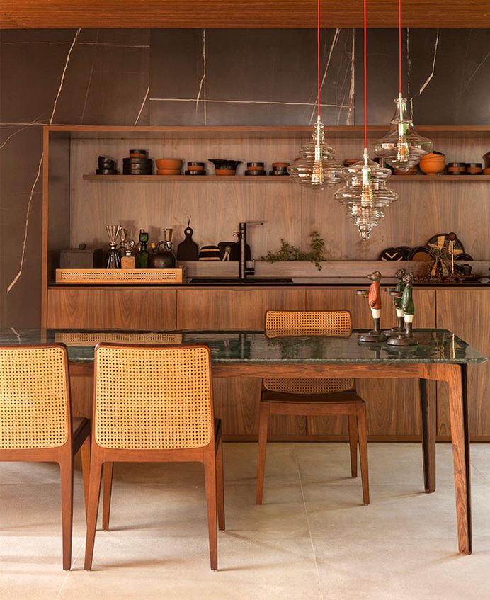 Residential Oasis in Sao Paulo - InteriorZine #architecture #house #home #decor #interior #kitchen