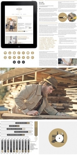 Grain & Gram on the Behance Network #website #layout #photography #icon