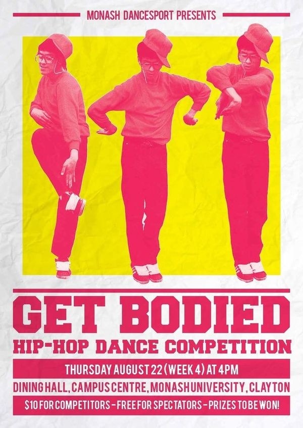Get Bodied Poster Design Marlo Guanlao Portfolio The Loop #poster