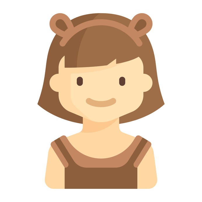 See more icon inspiration related to child, girl, young, avatar, user, kid, people and profile on Flaticon.