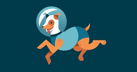 Eric R. Mortensen #illustration #dog