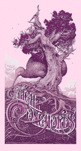 Aaron Horkey - Rock of Eye #aaron #illustration #horkey #poster #typography