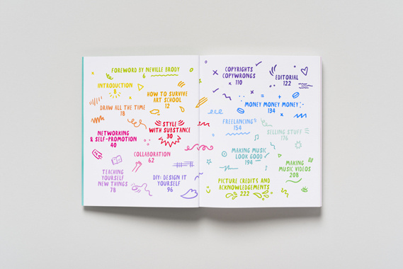 Kate Moross: Make Your Own Luck #moross #contents #kate