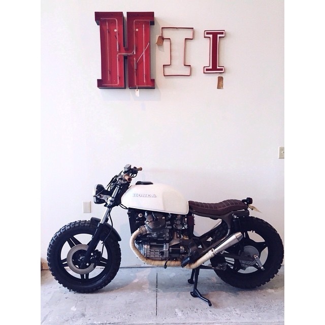 Go say Hi to our bike at @chromeyellowtradingco and @thisisbrickandmortar during their popup. Or head over to brothermoto.com and WIN the bi #brother #hi #cx1 #lifestyle #racer #cafe #honda #cx500 #caferacer #scrambler #moto #motorcycle