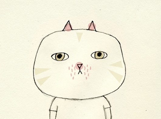 Studio Violet #illustration #studioviolet #cat