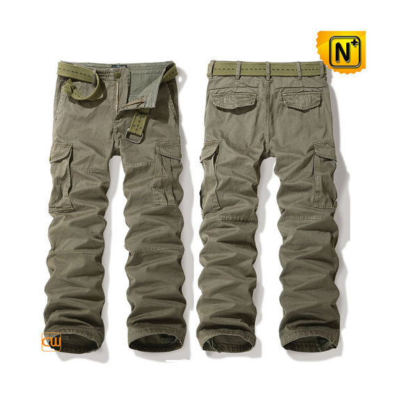 Mens Belted Cargo Pants CW140356 #belted #cargo #pants