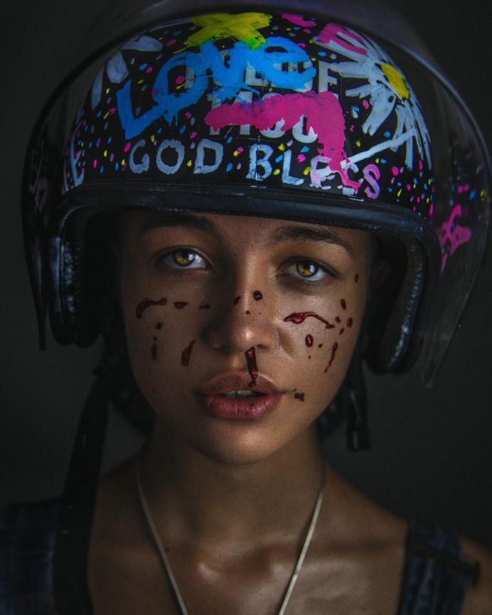 Glamour and Dark Beauty Photography by Haris Nukem