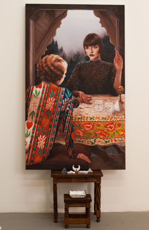 Alison Blickle | PICDIT #design #texture #painting #art #fashion