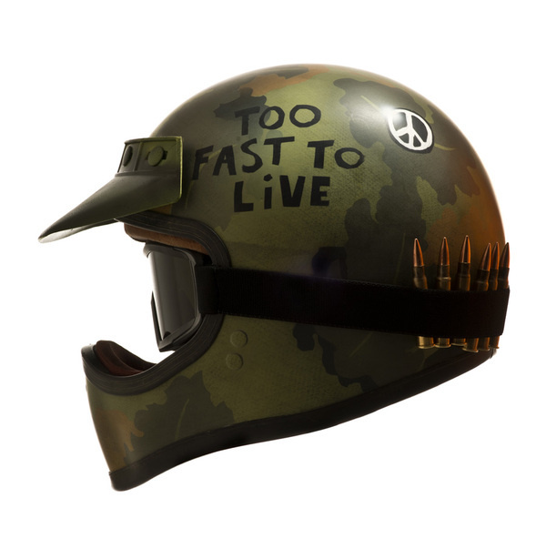 Full Metal Helmet #moto