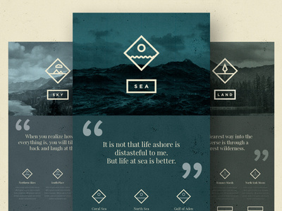 EVER WONDER™ // Web layout #ocean #vector #branding #icon #icons #texture #set #mountains #logo #forest #web