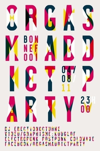 kouglof - typo/graphic posters #poster #typography