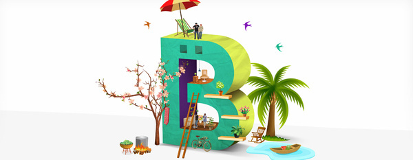 Bratus - Vietnam Lunar new year #vietnam #creative #agency #branding #2013 #letter #colors #b #bratus